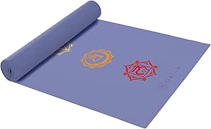 gaiam premium print yoga mat