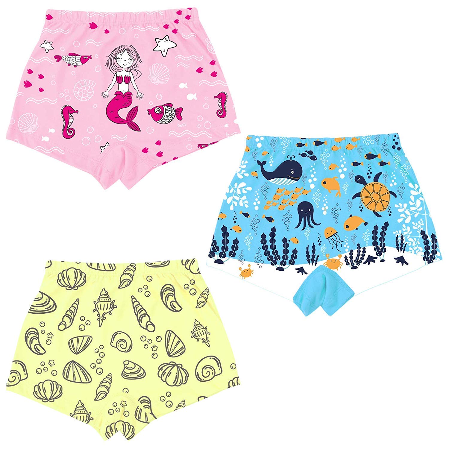 Buy YouGotPlanB Mermaid Girl Boxer Shorts at Amazon.in