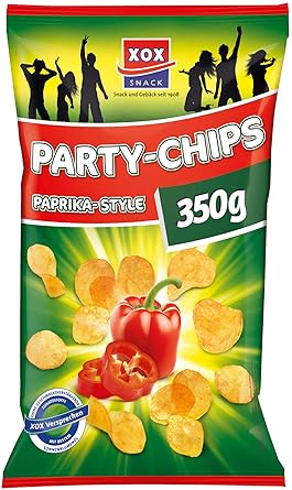 XOX Party-Chips Paprika-Style