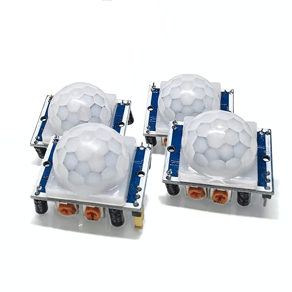 Electreeks® PIR-Bewegungssensor HC-SR501 Motion Sensor - 4 Stück