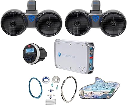 rockville wakeboard tower speakers
