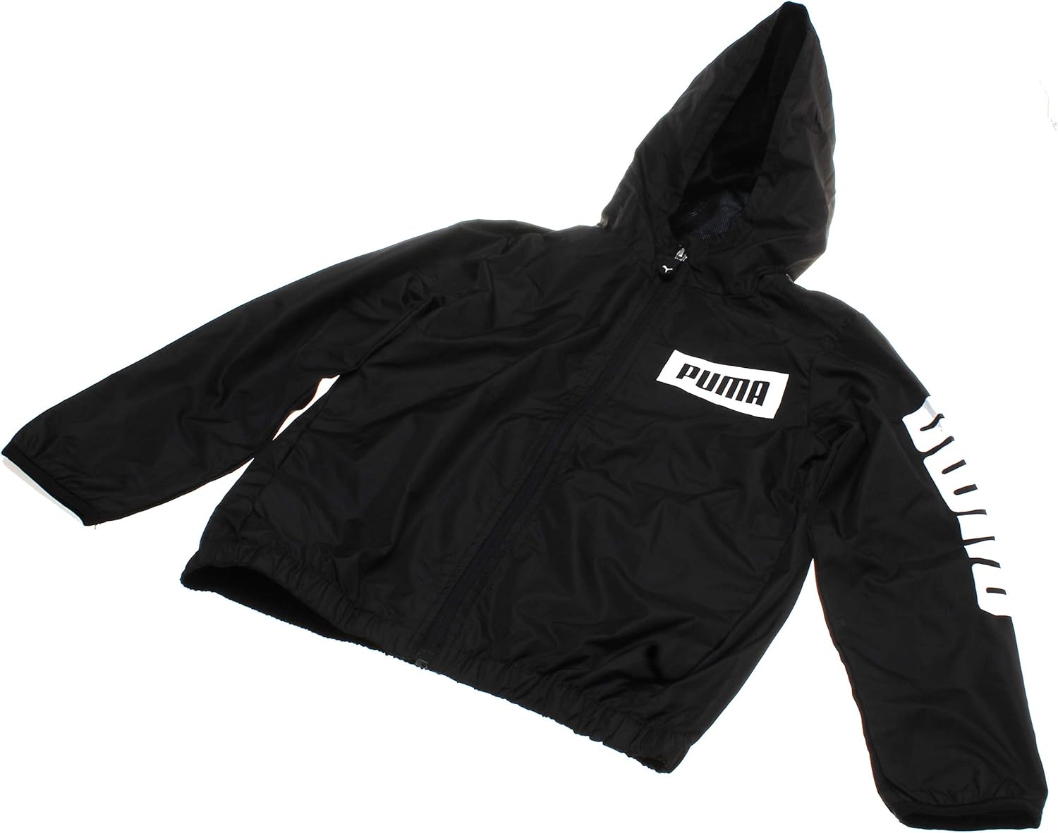 white puma windbreaker