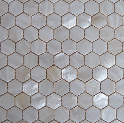 Mother Of Pearl Mosaic Tiles River Bed Nature Pearl Shell Mosaic
