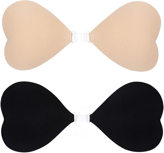 FUT Trägerloser BH unsichtbar selbstklebend klar rückenfrei BHs für