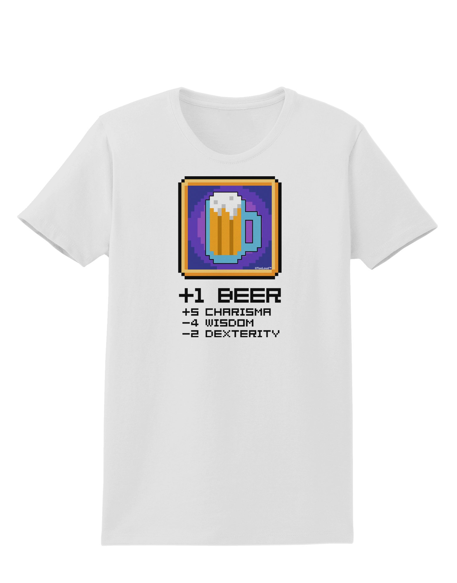Pixel Beer Item T Shirt Stellanovelty