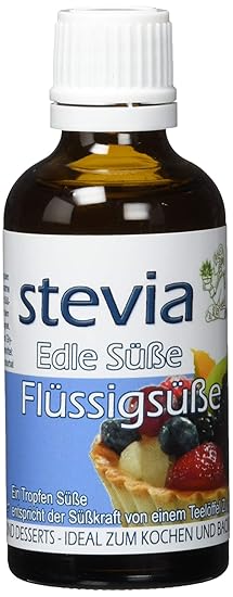 Edle Süße STEVIA Flüssigsüße Konzentrat, 50 g