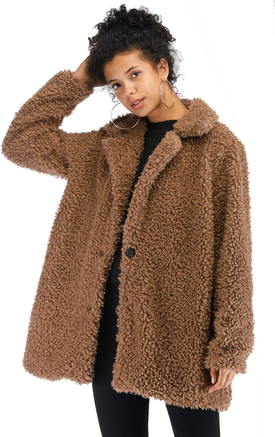 Fur \u0026 Faux Fur 23TOO Womens Coils of 