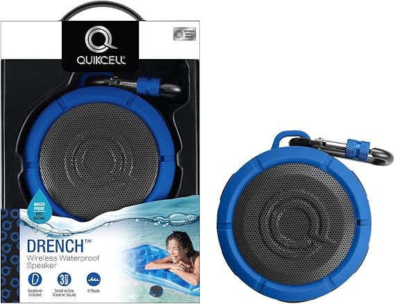 quikcell drench waterproof speaker