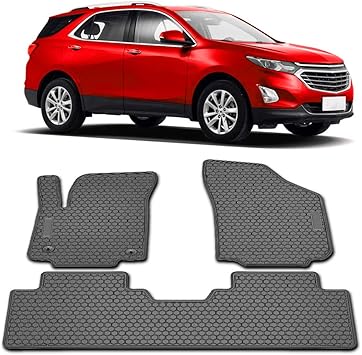 Amazon Com Traxauto Rubber Floor Liner Mats For Chevrolet Equinox