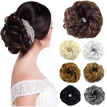 Amazon Com Modernfairy Hair Thicker Updo Hair Bun Extensions