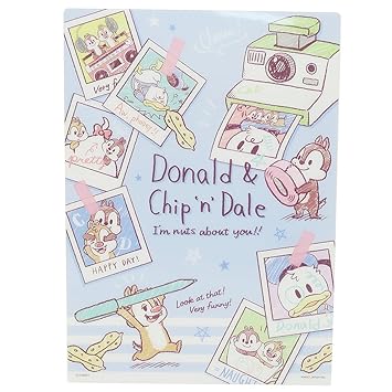 Amazon Co Jp チップ デール 下敷き カメラ フォト ディズニー