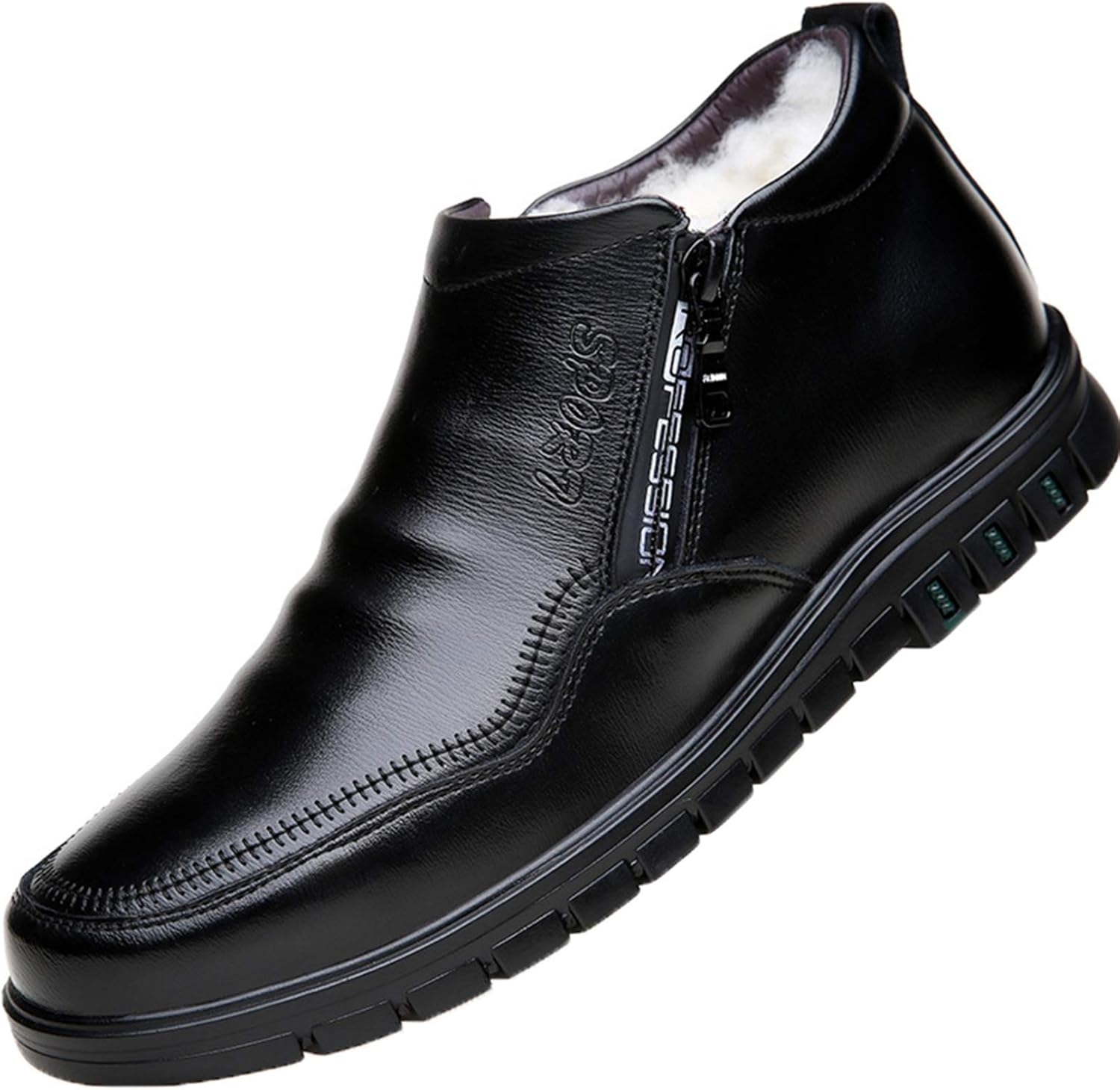 Men Leather Ankle Boots Casual Outdoor Warm Men Leather Ankle Boots Casual Outdoor Warm