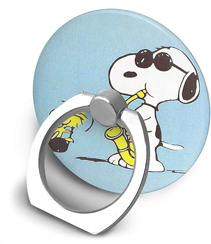 Amazon Snoopy スヌーピー スマホリング ホールドリング 360度回転式 落下防止 薄型 スタンド機能 携帯リング 指輪型 丸型 フィンガーリング 角度調整可能 Ipad Iphone Android 全機種対応 ホールドリング 通販
