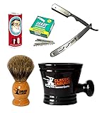 Classic Samurai Men's Shaving Set with CS102