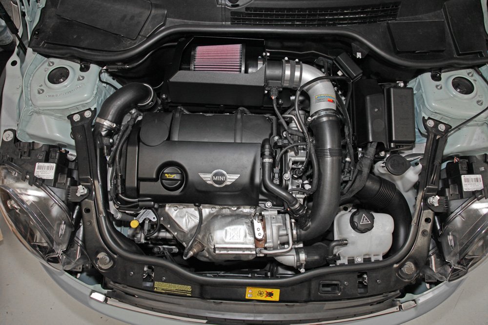 R56 K&N cold air intake. North American Motoring