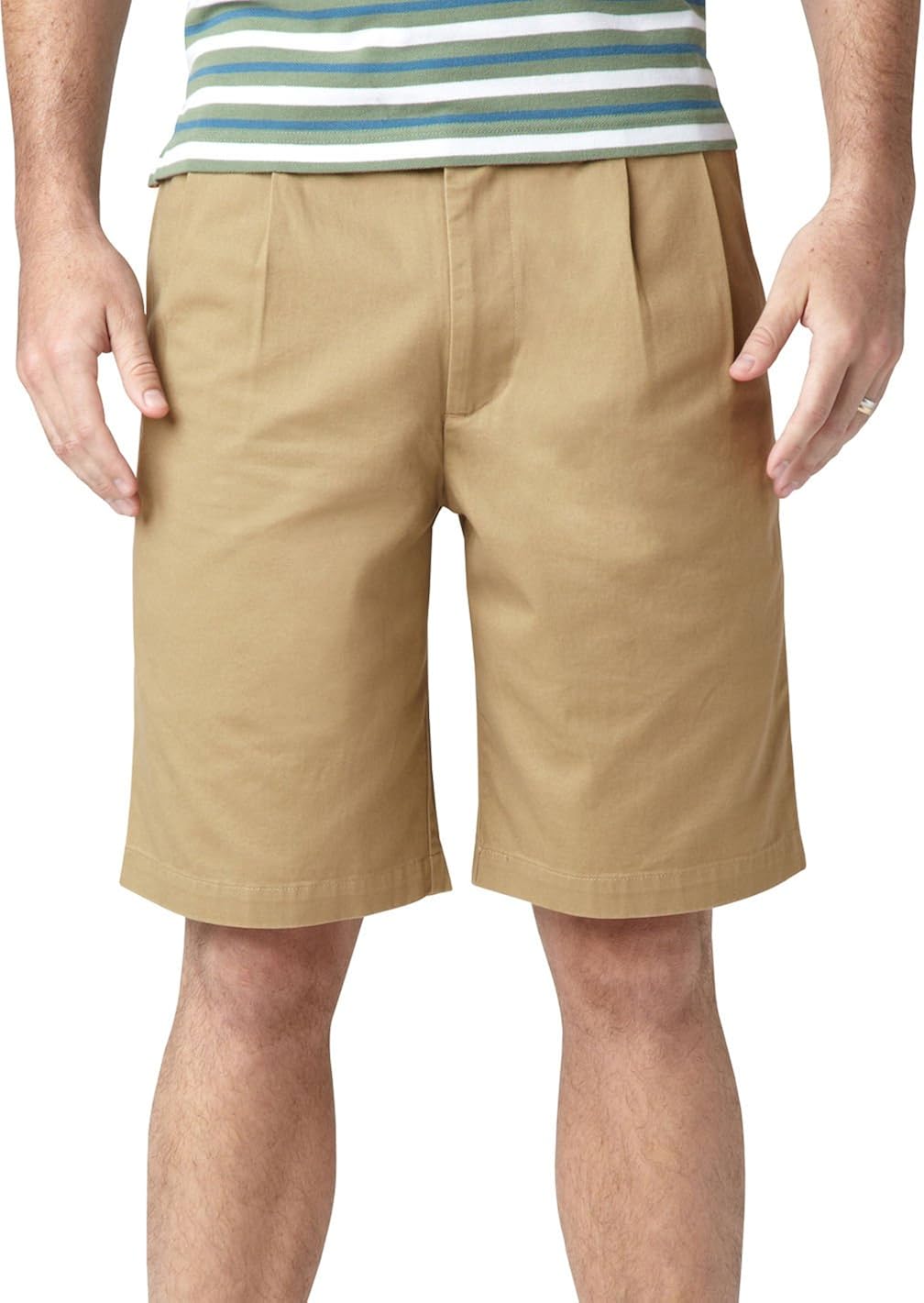 Dockers Men's ClassicFit Big & Tall Double Pleat Short at Amazon Men’s