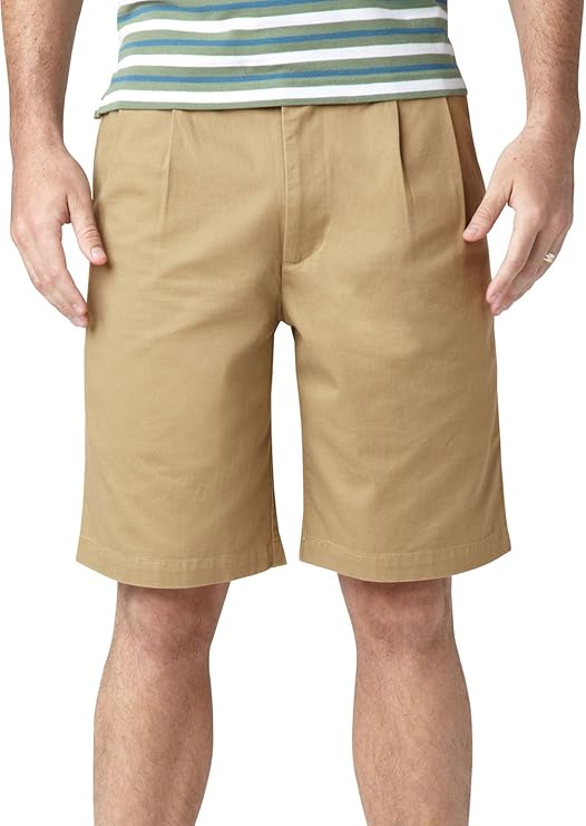 Dockers Men's ClassicFit Big & Tall Double Pleat Short at Amazon Men’s