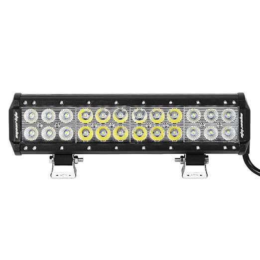 title=Eyourlife Barra LED Fuoristrada 72W 12" CREE LED Light Bar Barra Luminosa LED