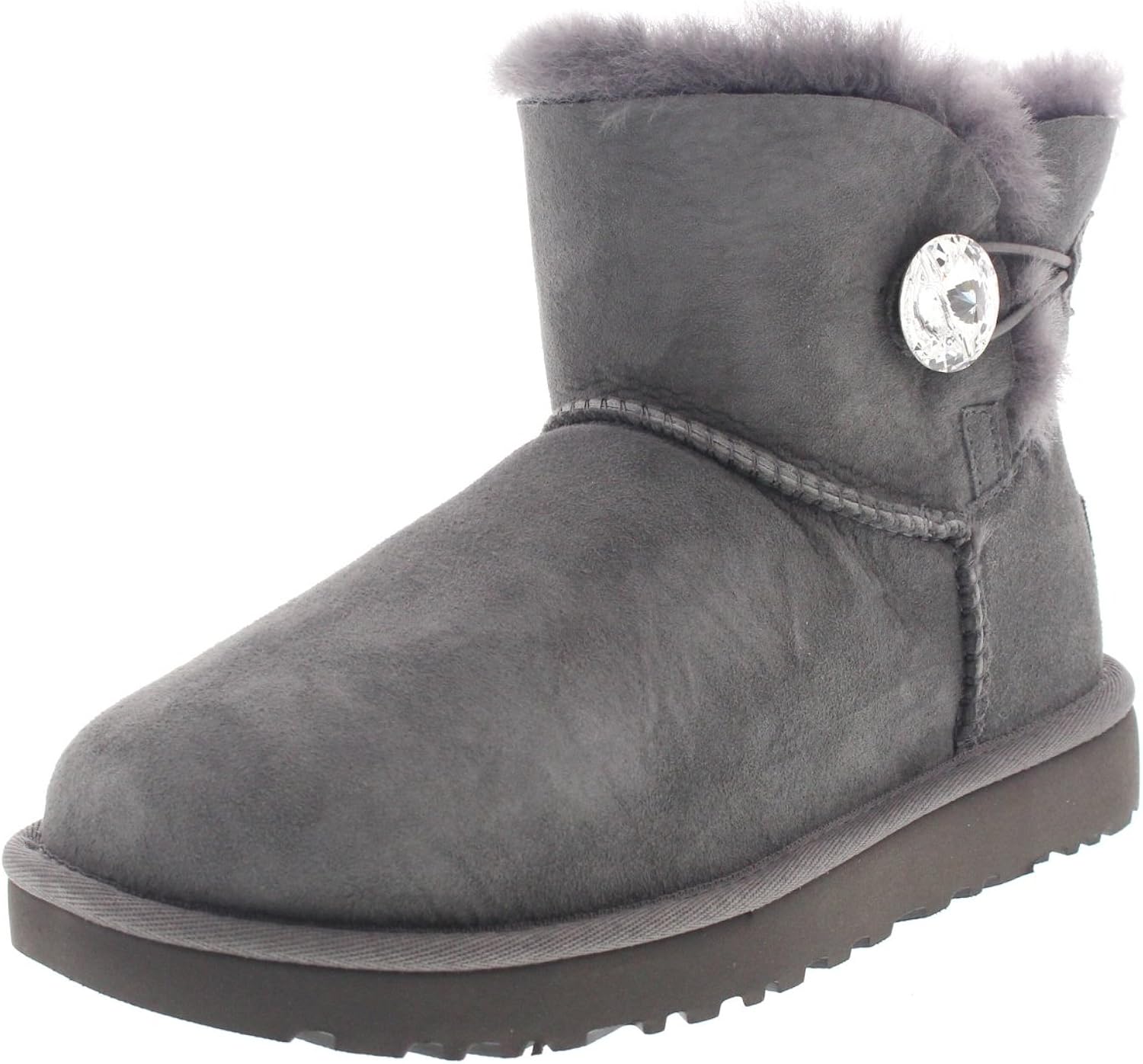 ugg con bottone swarovski