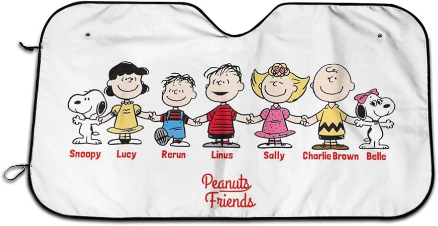 スヌーピー サンシェード 車 フロントサンシェード 日除け 軽自動車 吸盤 Uvカットキャラクター アニメ グッズ 雑貨 かわいい おしゃれ 車用品 １３０ ７０cm サンシェード 車 バイク Amazon