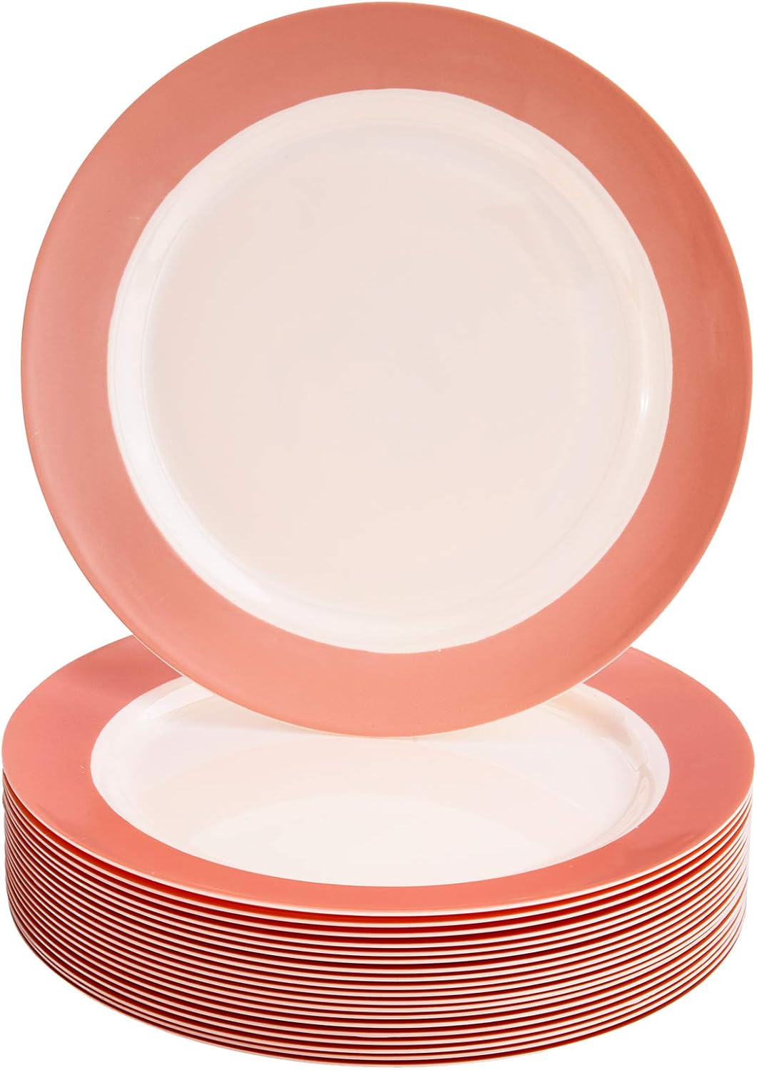 PLASTIC DINNER PLATES FOR PARTIES Heavy Duty Disposable