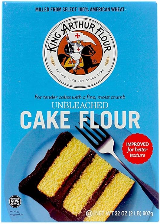King Arthur Unbleached Cake Flour (6x2lb) Amazon.ca Grocery
