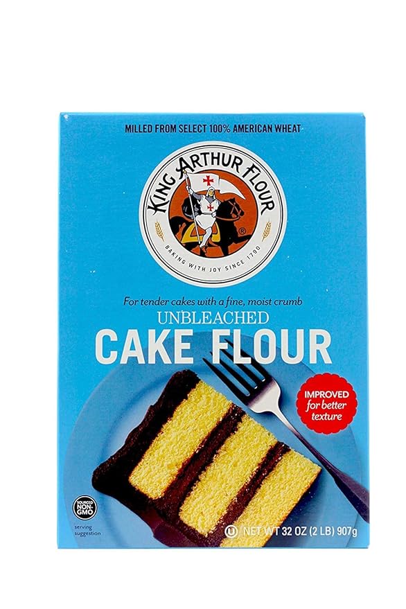 King Arthur Unbleached Cake Flour Blend 32 oz Wheat
