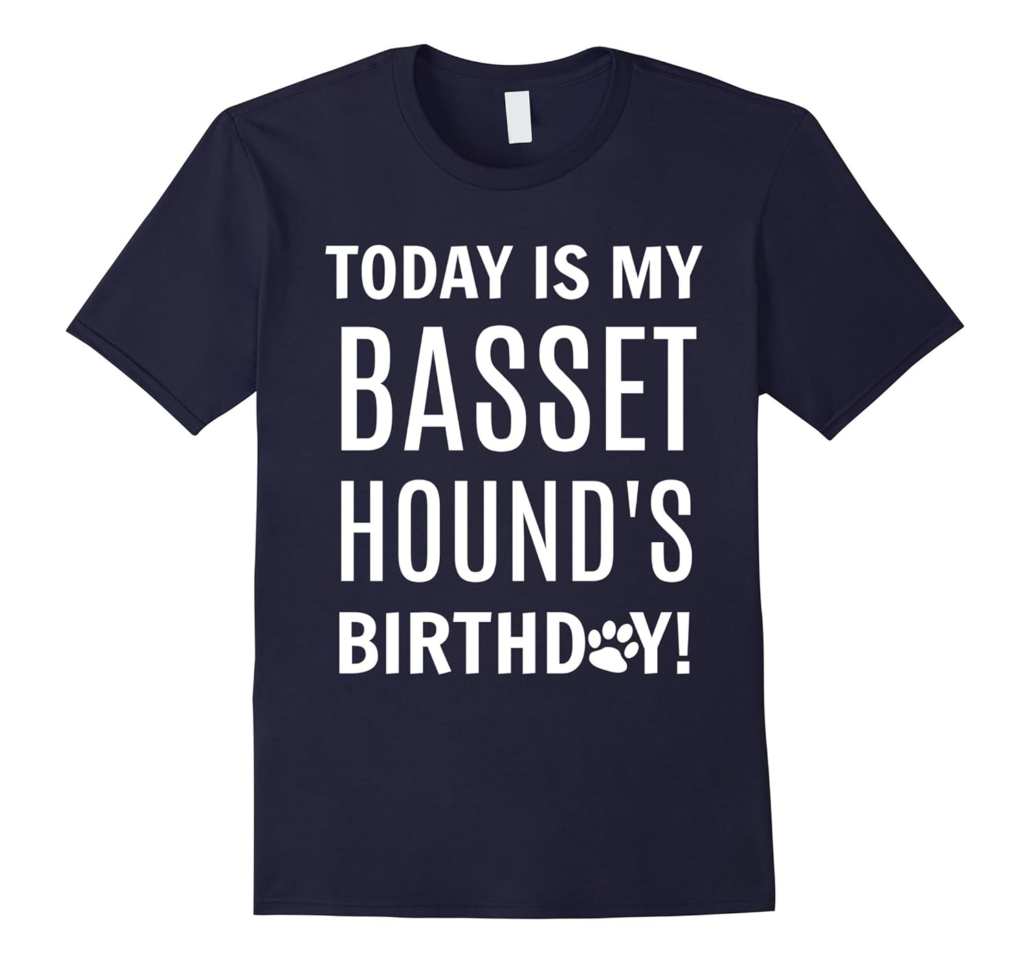 Dog Birthday Shirt - Funny Pets Basset Hound T shirt Gift-ANZ