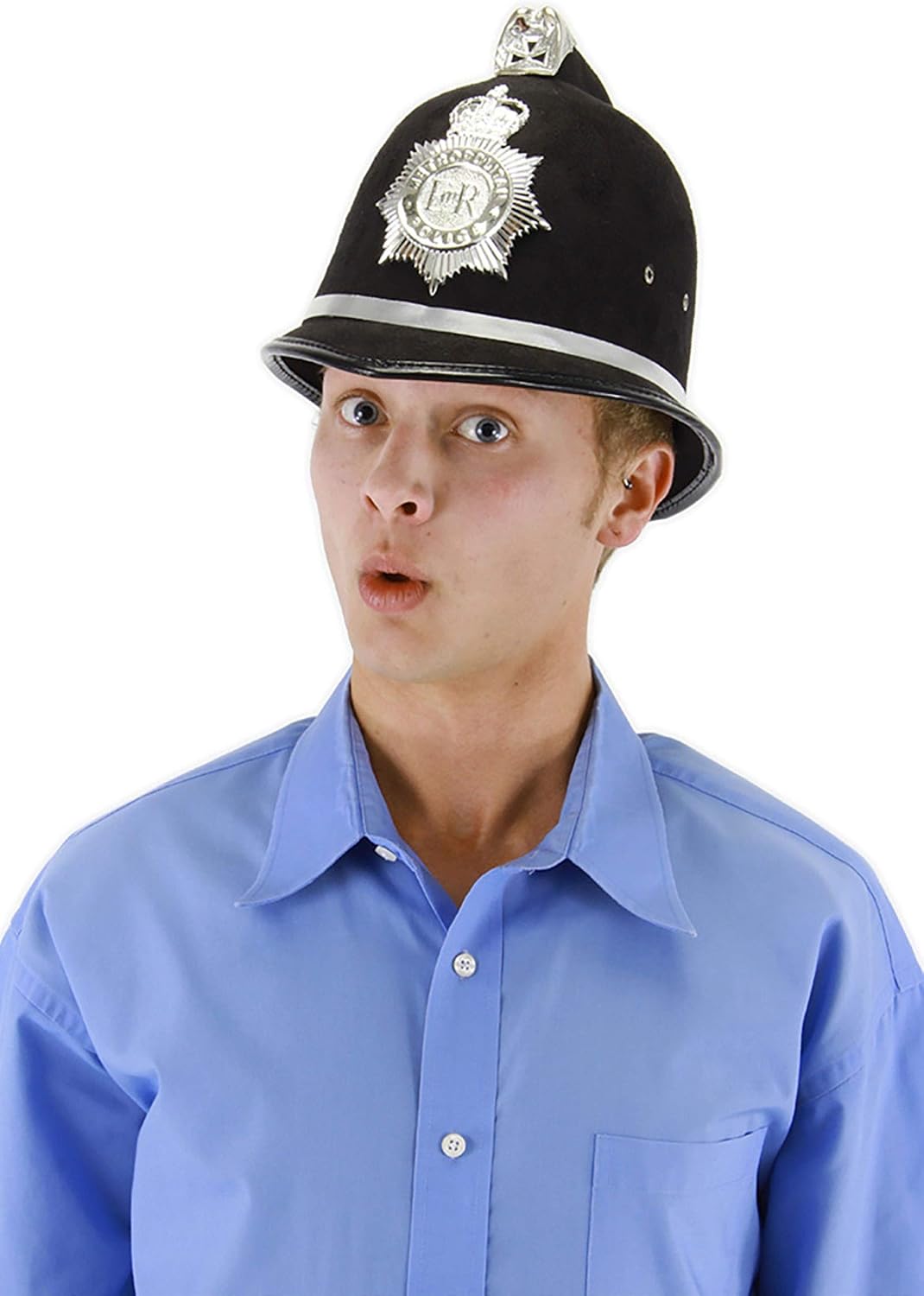 Costume Police Fancy Dress Hat Helmet 