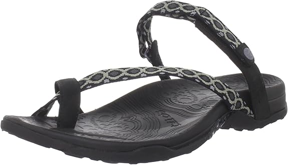 Amazon.com | Taos Women's Solution Thong Sandal, Black, 9 M US | Flip-Flops