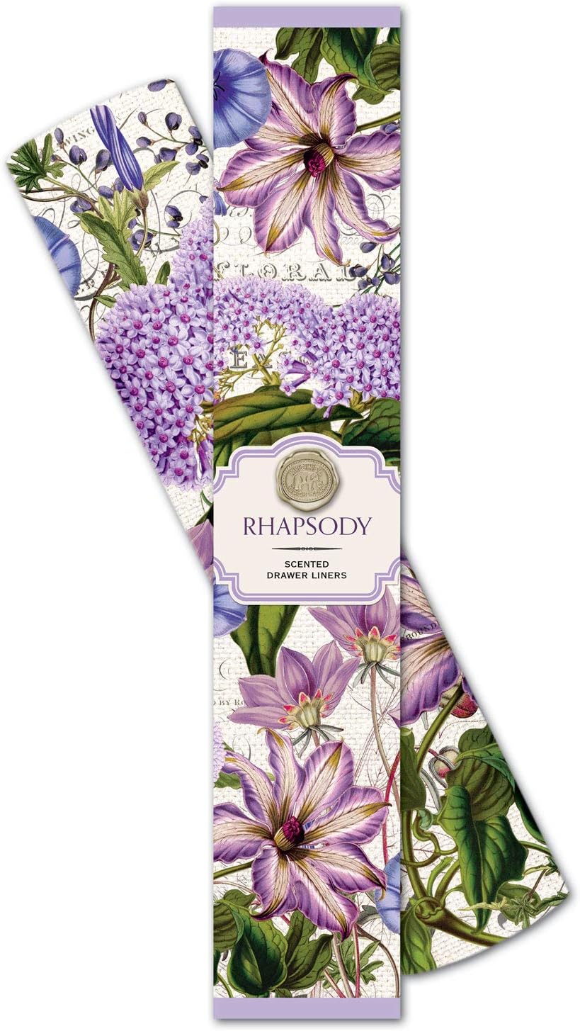 Amazon Com Michel Design Works Scented Drawer Liners Rhapsody