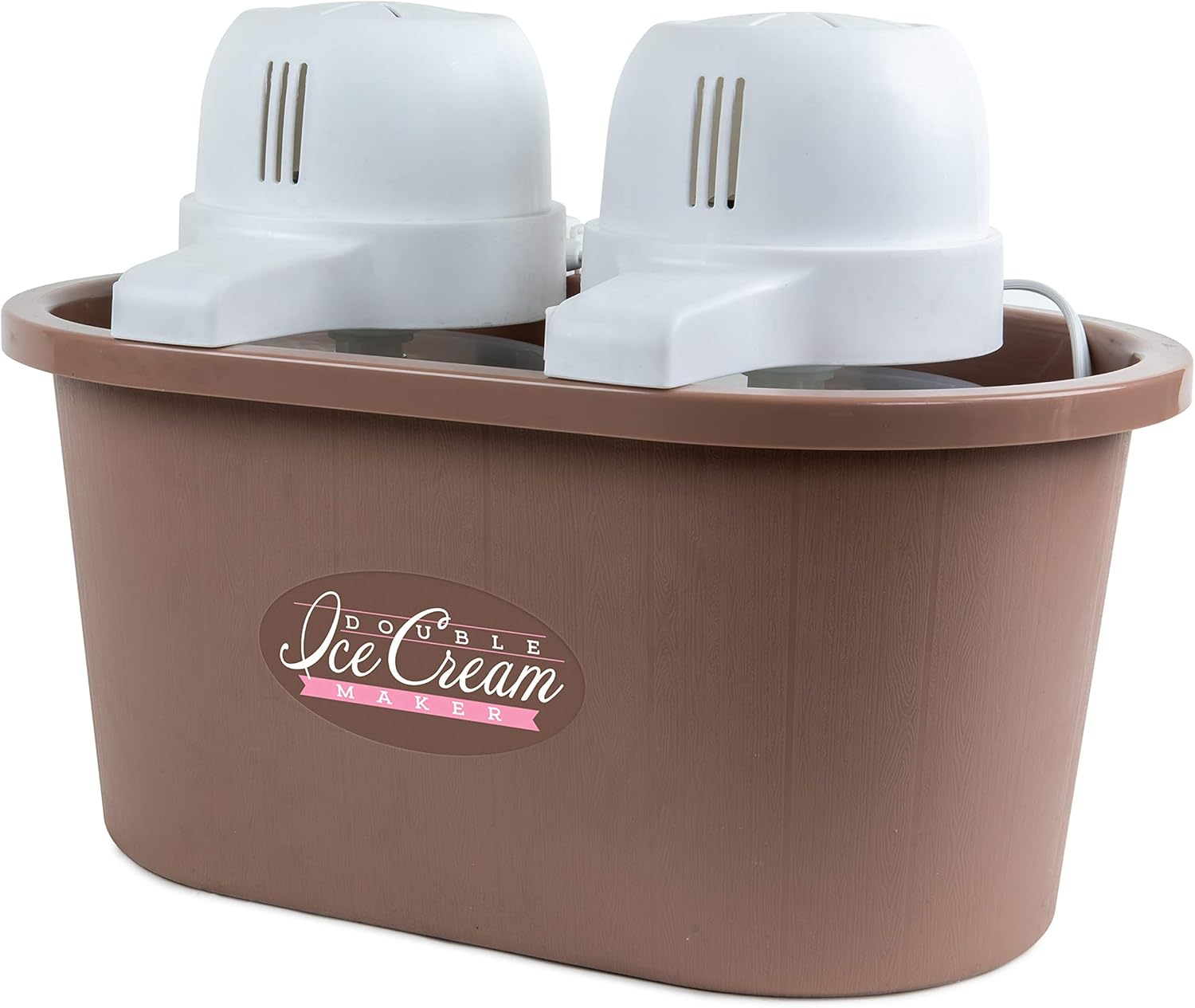 Nostalgia PICM2DBL Double Flavor Electric Bucket Ice Cream