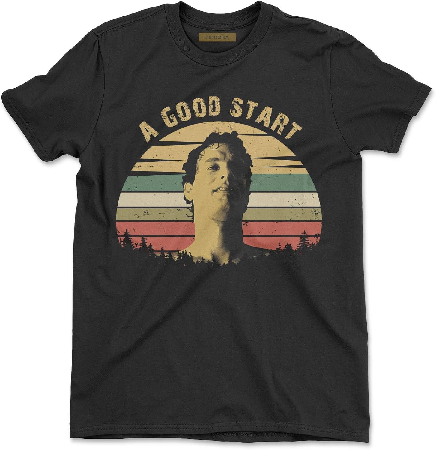 A Good Start Vintage Retro T-Shirt | Amazon.com