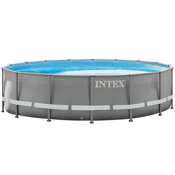 Intex 488x132 cm Schwimmbecken Swimming Pool Schwimmbad Ersatzpool Frame metal 28924