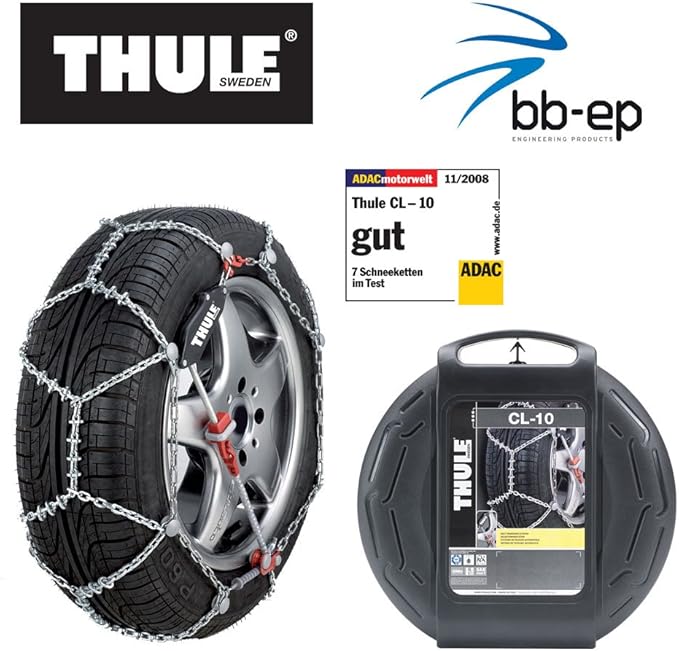 Thule CL10 100 Snow Chains 245 45 x 16 Amazon.co.uk Car & Motorbike