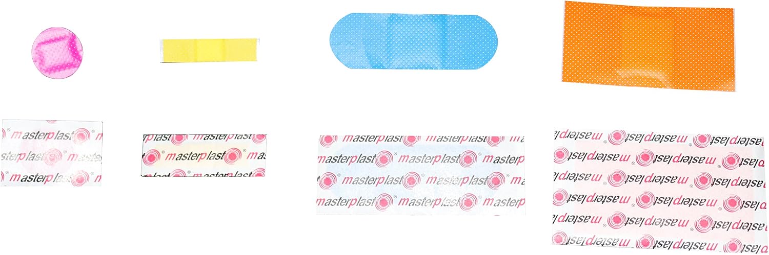 Masterplast Neon Plasters, Flexible, Durable Pack Of 80, 80 Count (Pack of 1) - Image 4