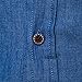 LOCALMODE Men's Casual Dress Shirt Button Down Jeans Shirt Fashion Denim Shirt Black L