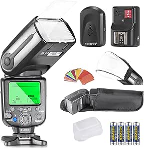 Neewer NW565EX I-TTL Kit Esclavo Flash Speedlite para Cámara Réflex