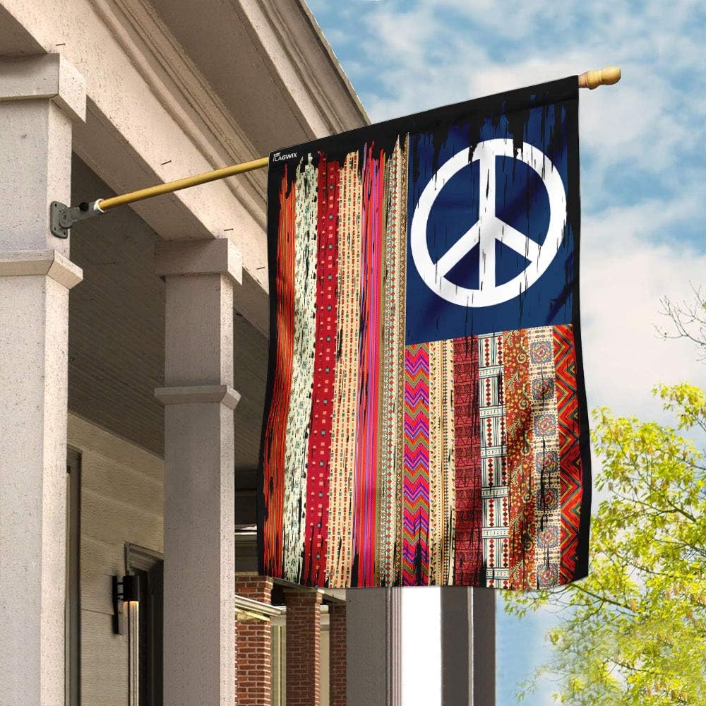 Hippie Ethnic Peace Flag