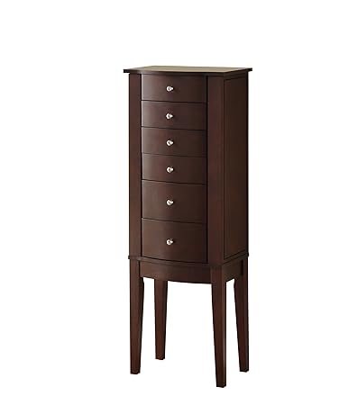 Merlot Jewelry Armoire