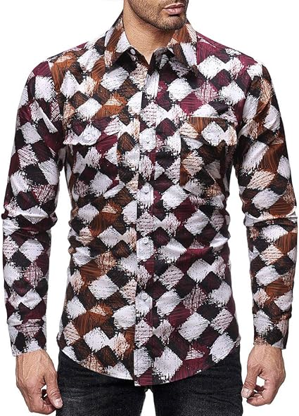 Ohq Tee Shirt Imprimé Homme Automne Et Hiver Multicolor