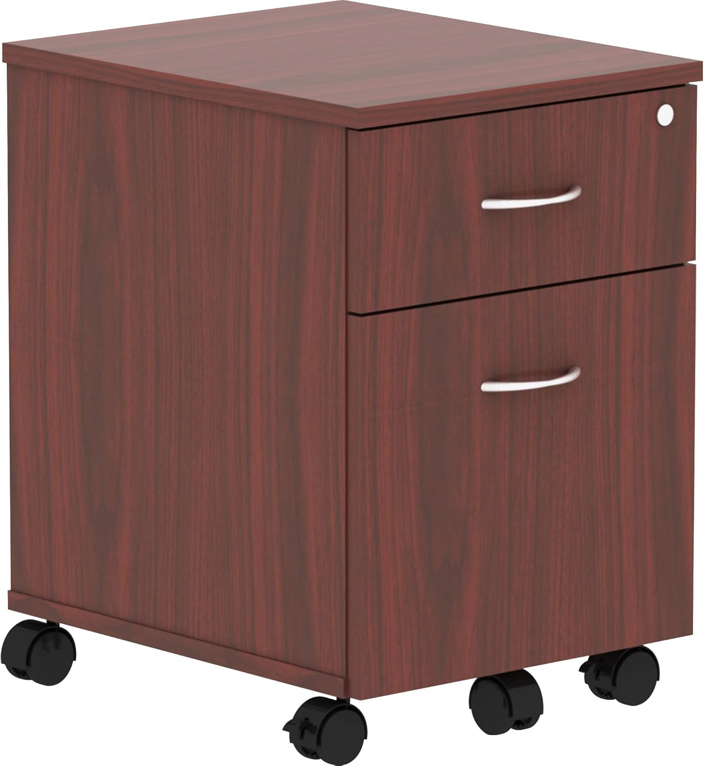 Lorell Relevance Pedestal, Mahogany Laminate: Home & Kitchen