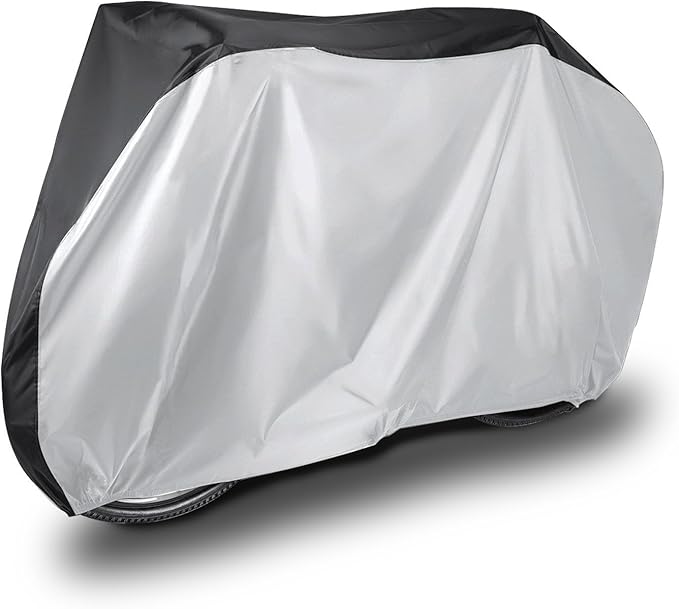 Copertura Bicicletta VARUN Impermeabile - Tessuto Oxford 300D, Antifurto, Riflettente - Foto 11