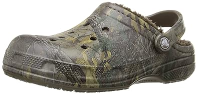 realtree fuzzy crocs