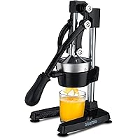 Gourmia GMJ9970 Large Citrus Juicer – Commercial Grade Press Orange, Grapefruit and Lemon Press Juicing -Extracts…