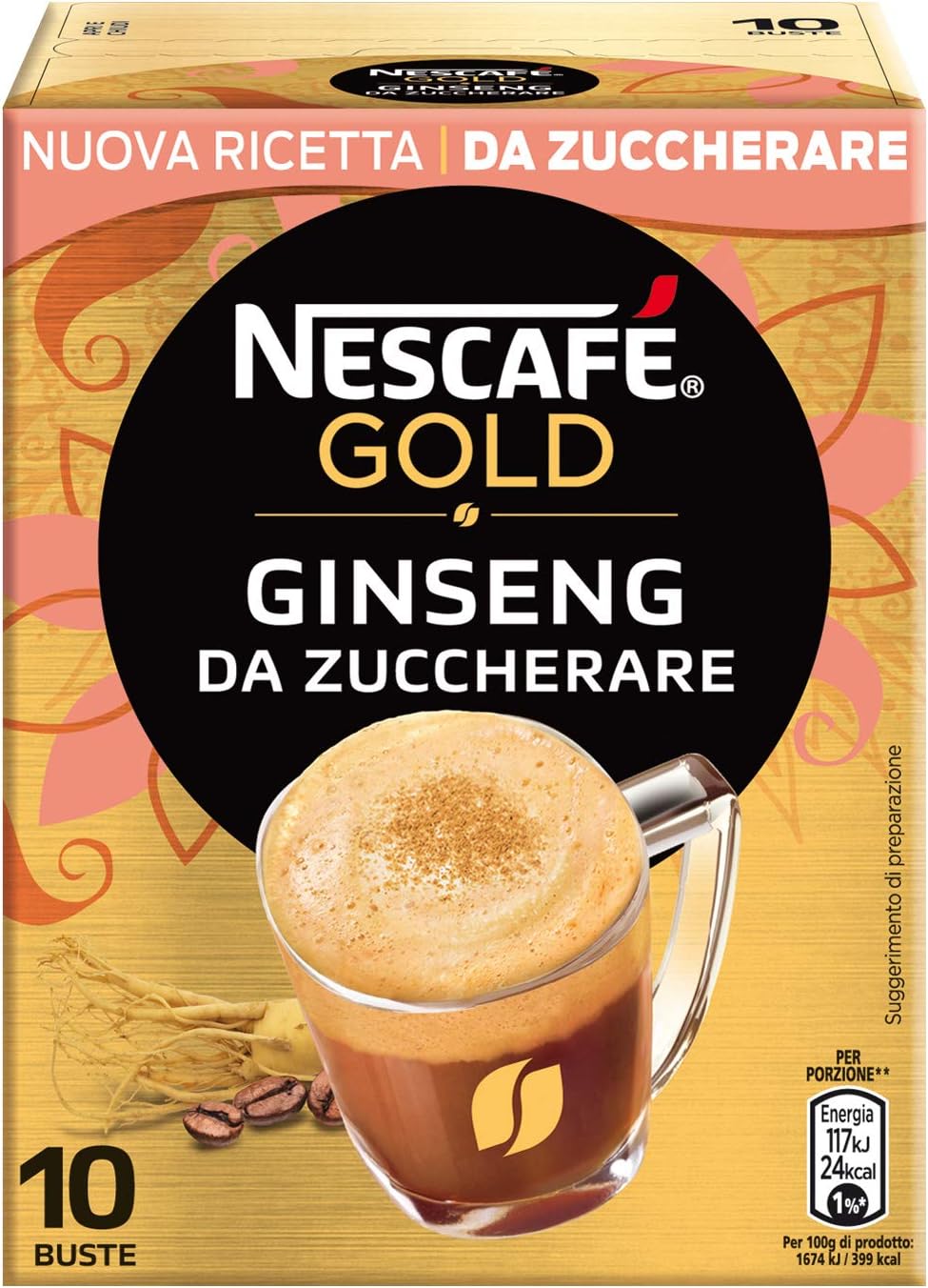 caffè decaffeinato istantaneo