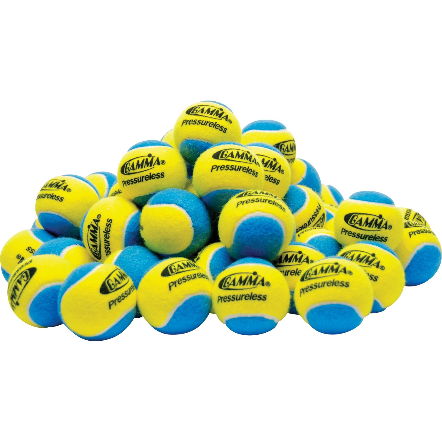 Gamma Sports Pressureless Practice Tennis Giant 60 Durable Rubber Balls