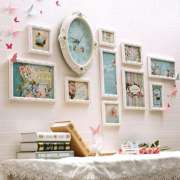 Xiaolvshanghang Hhnp Foto Wand Massivholz Bilderrahmen Wand Kinderzimmer Schlafzimmer Esszimmer Dekoration Bilderrahmen Farbe B Amazon De Kuche Haushalt