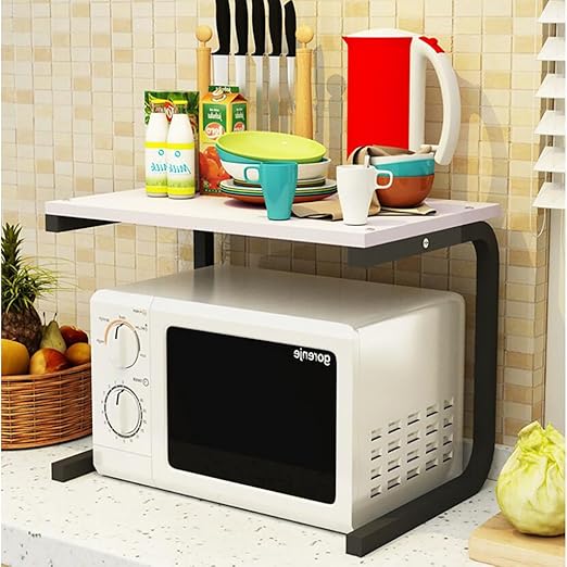 Amazon.com: Estantería de cocina para horno de microondas ...