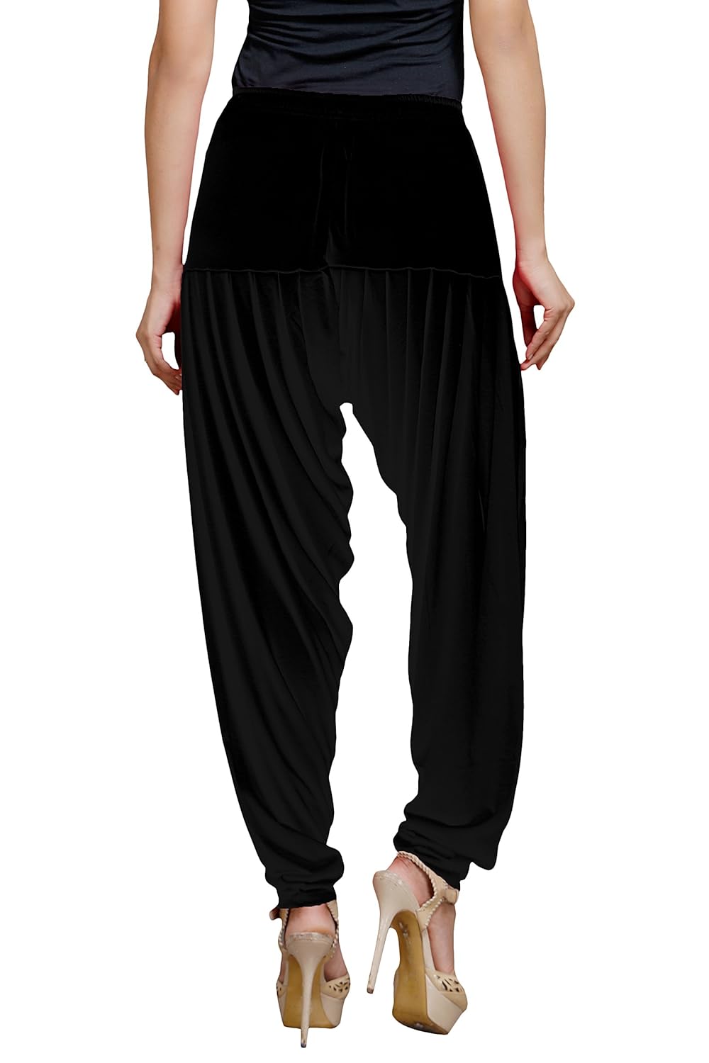 goodtry women's patiyala free size-blk